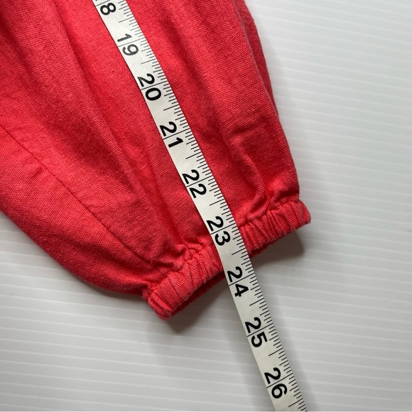 Michael Kors Womens Button Up Top Elastic Cuff Long Sleeve Punch Blouse Size M - Picture 6 of 8